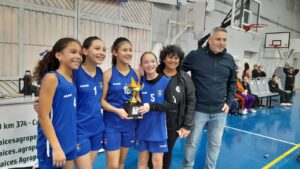 Rosarina campeón en 3×3 Mini Femenino