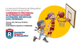 Acto de apertura del Campeonato Interasociaciones Infantiles U13 Masculino