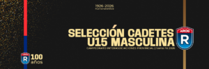 Rosarina competirá en el Interasociaciones de Cadetes Masculino.